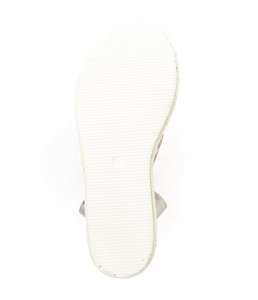 Diba True Day Line Leather Ankle Strap Espadrille Wedges