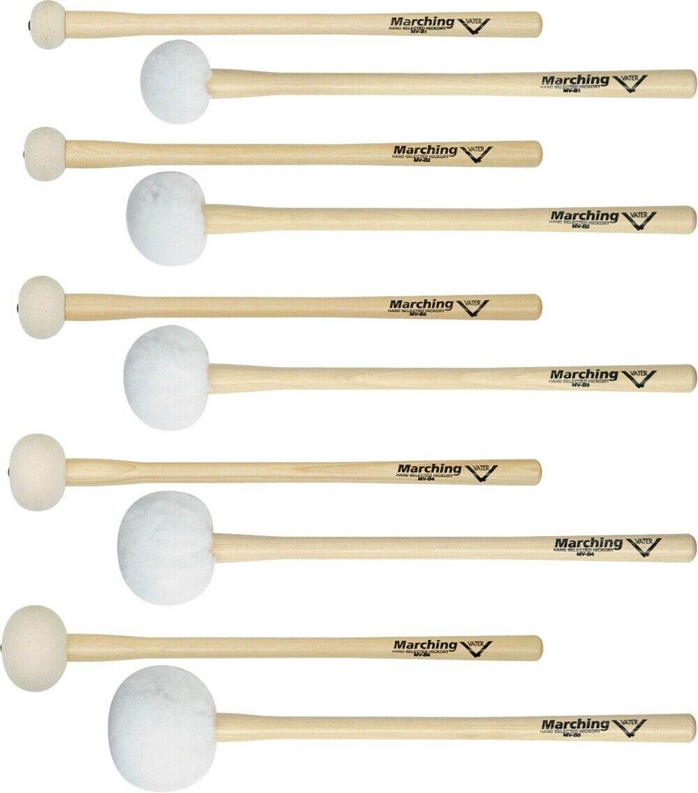 Vater MV-B1 Marching Bass Drum Mallet Pair