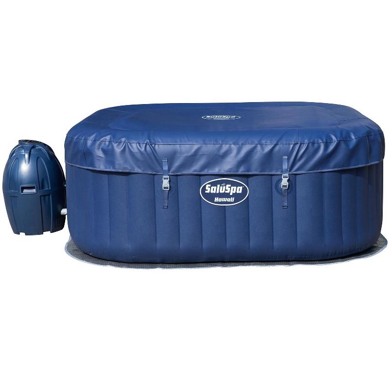 Bestway SaluSpa Hawaii 6 Person Portable Inflatable Spa Hot Tub & Drink Holder
