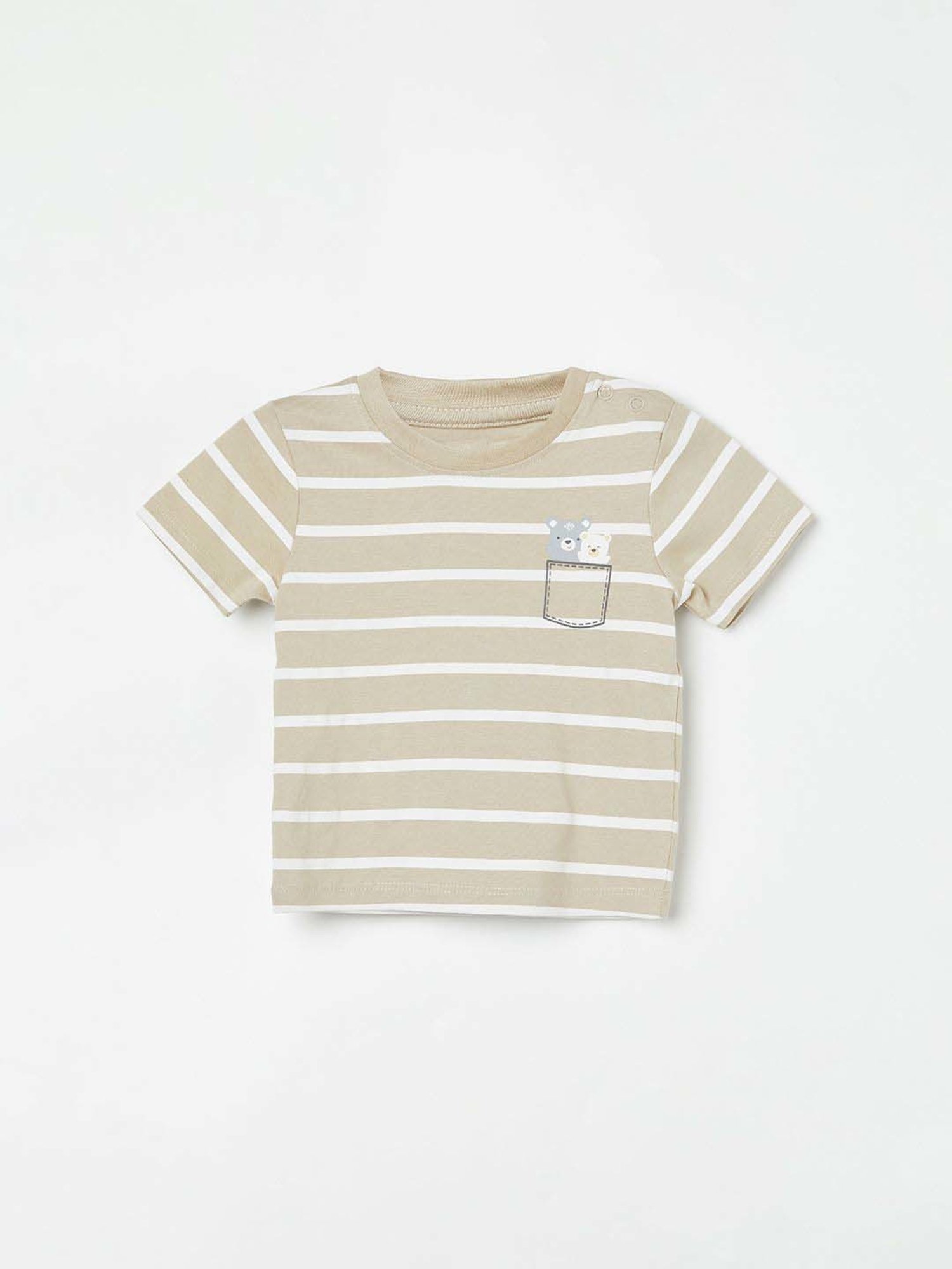 Juniors by Lifestyle Kids Red & Grey Cotton Tee