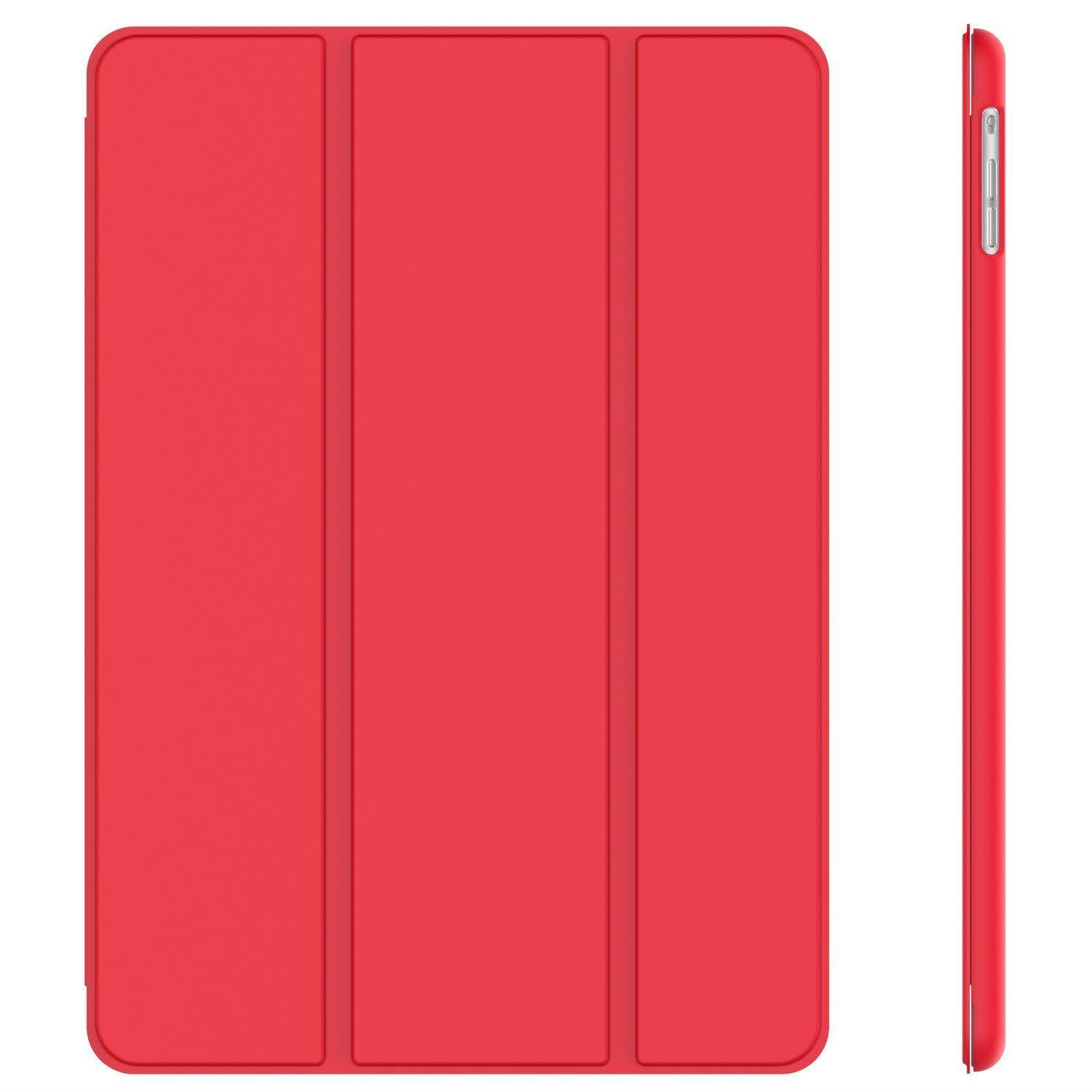 JETech Case for Apple iPad Air 1st Edition (NOT for iPad Air 2), Smart Cover with Auto Wake/Sleep, Red