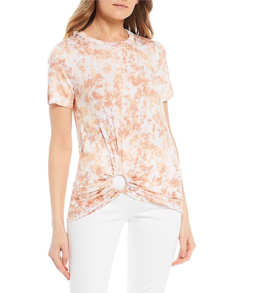 Miss Chievous Tie Dye O-Ring Short Sleeve Tee