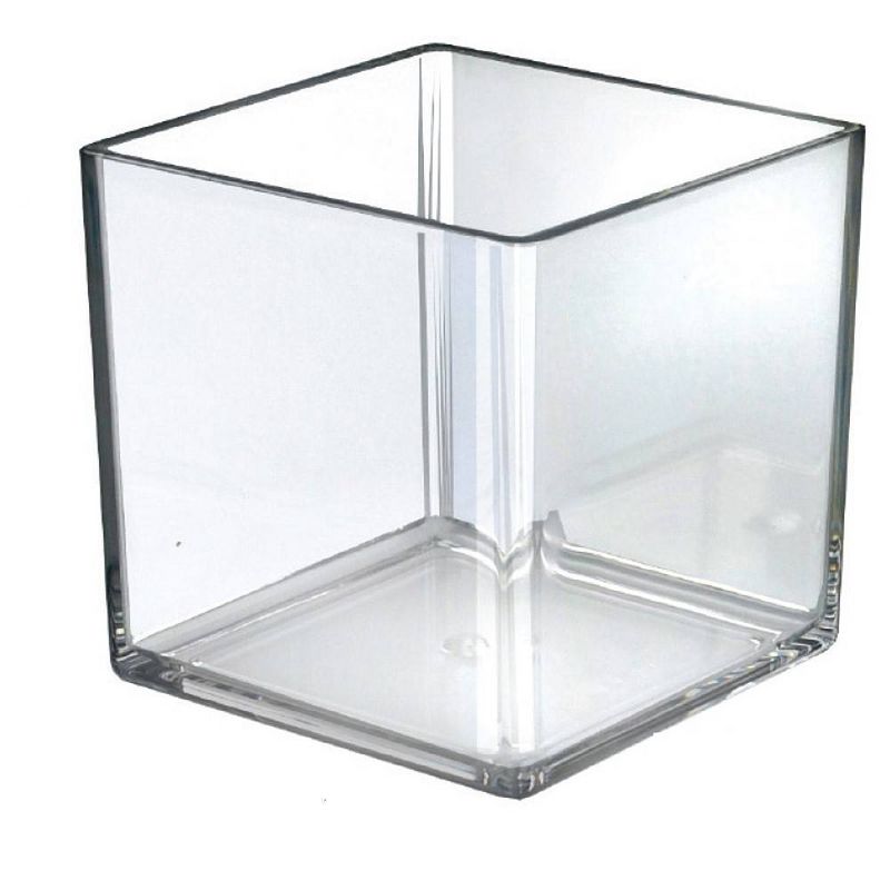 Azar Displays 7" X 7" X 7" 4pk Deluxe Cube For Countertop