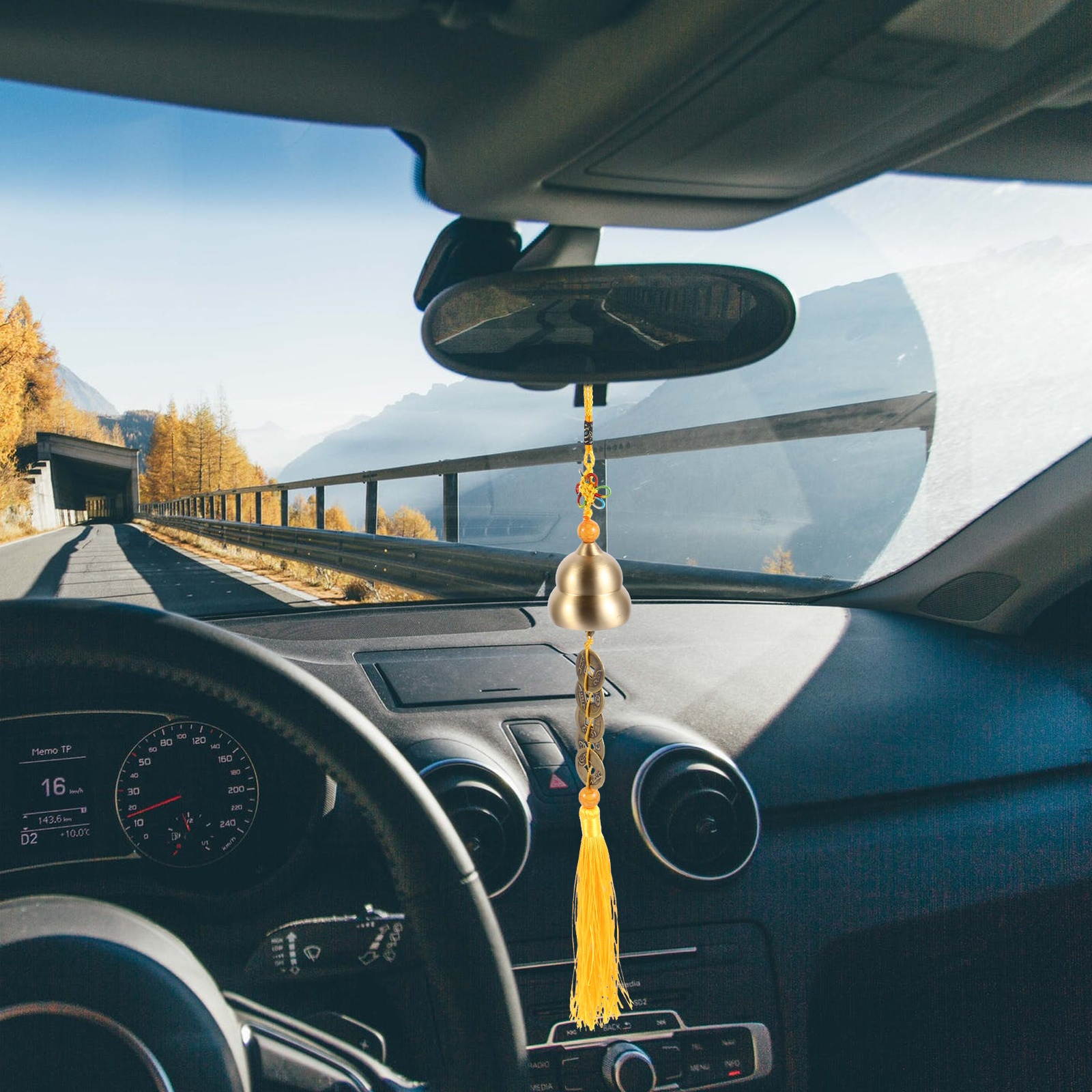 1pc Gourd Delicate  Feng Shui Ancient Decor  Hanging  Layout  Pendant for Room  Car