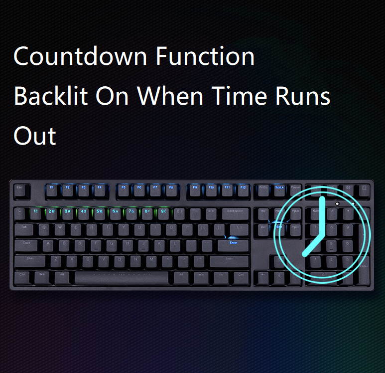 iKBC  F410 108-key RGB Backlit  Cherry MX Switch Mechanical Gaming Keyboard, N-key Rollover, PBT Keycaps