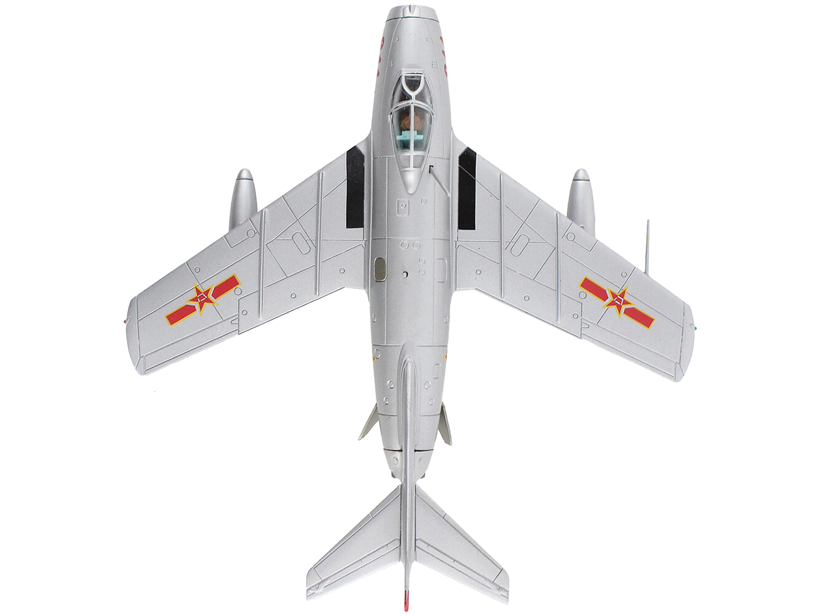 Mikoyan-Gurevich MiG-15Bis Fighter Aircraft "8170 Early Soviet Fighter" Soviet Air Force "Air Power Series" 1/72 Diecast Model by Hobby Master