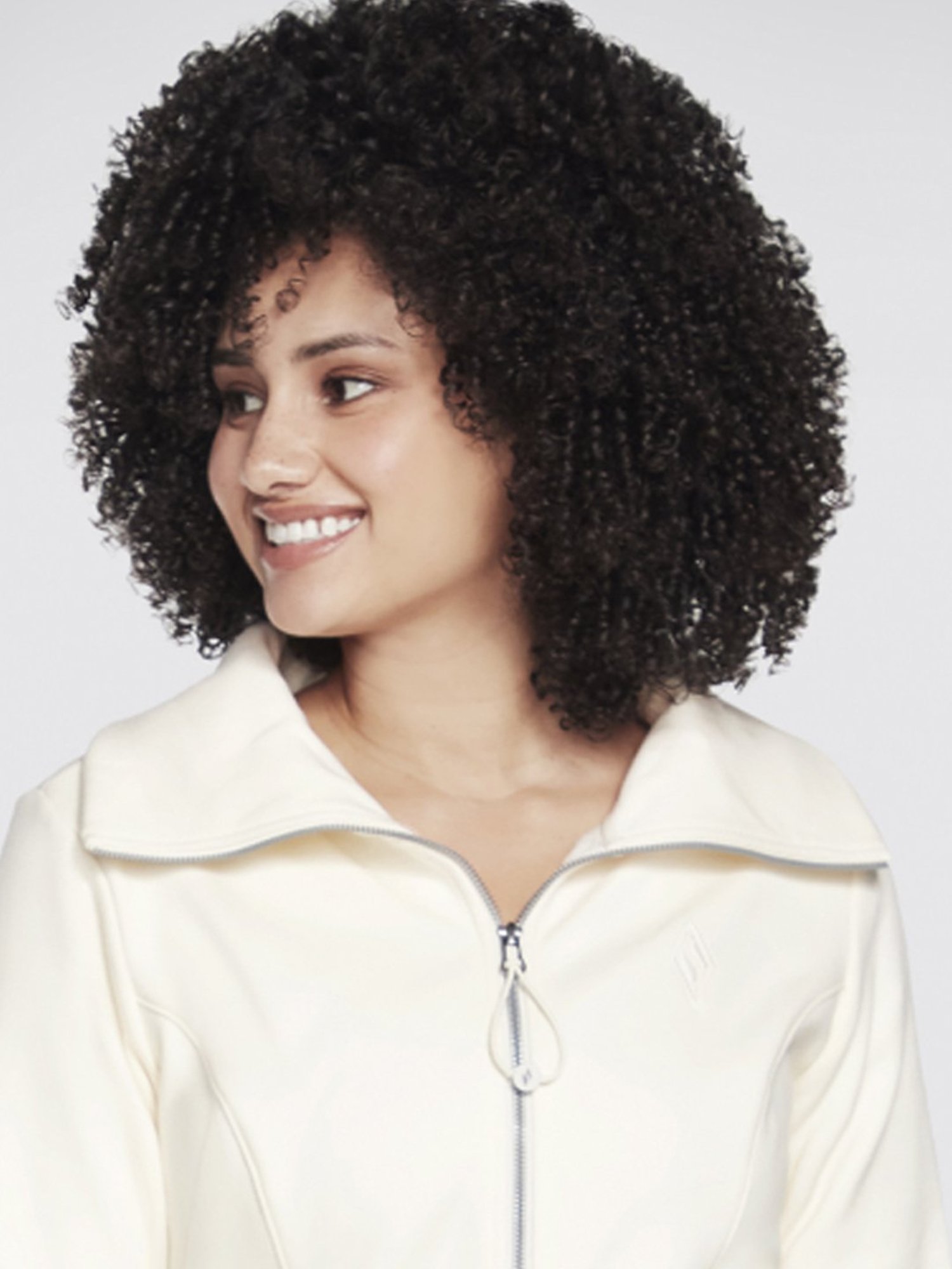 Skechers Cream Comfort Fit Sports Jacket