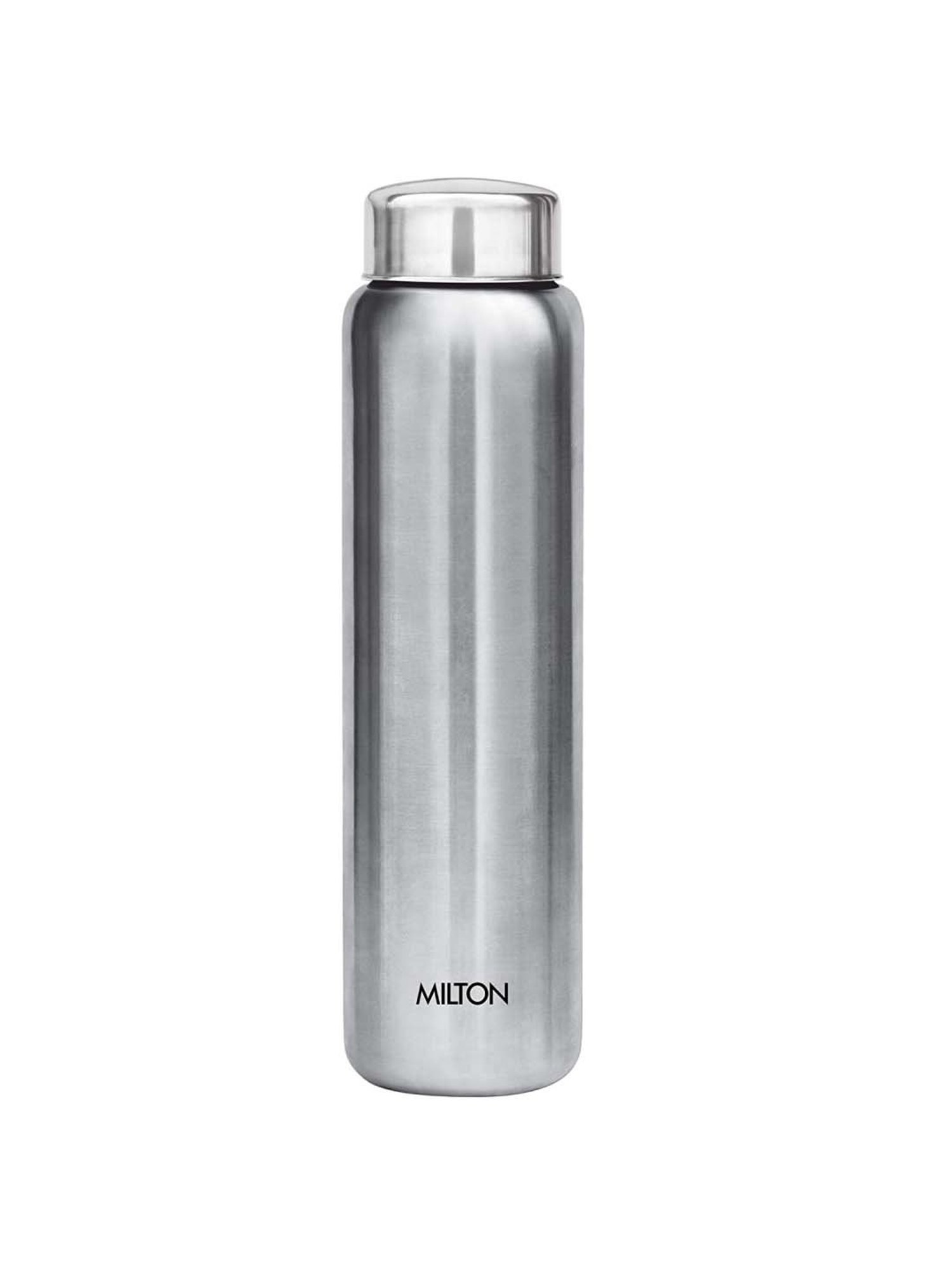 Milton Aqua Silver Stainless Steel Water Bottle (930 ml) - Set of 1