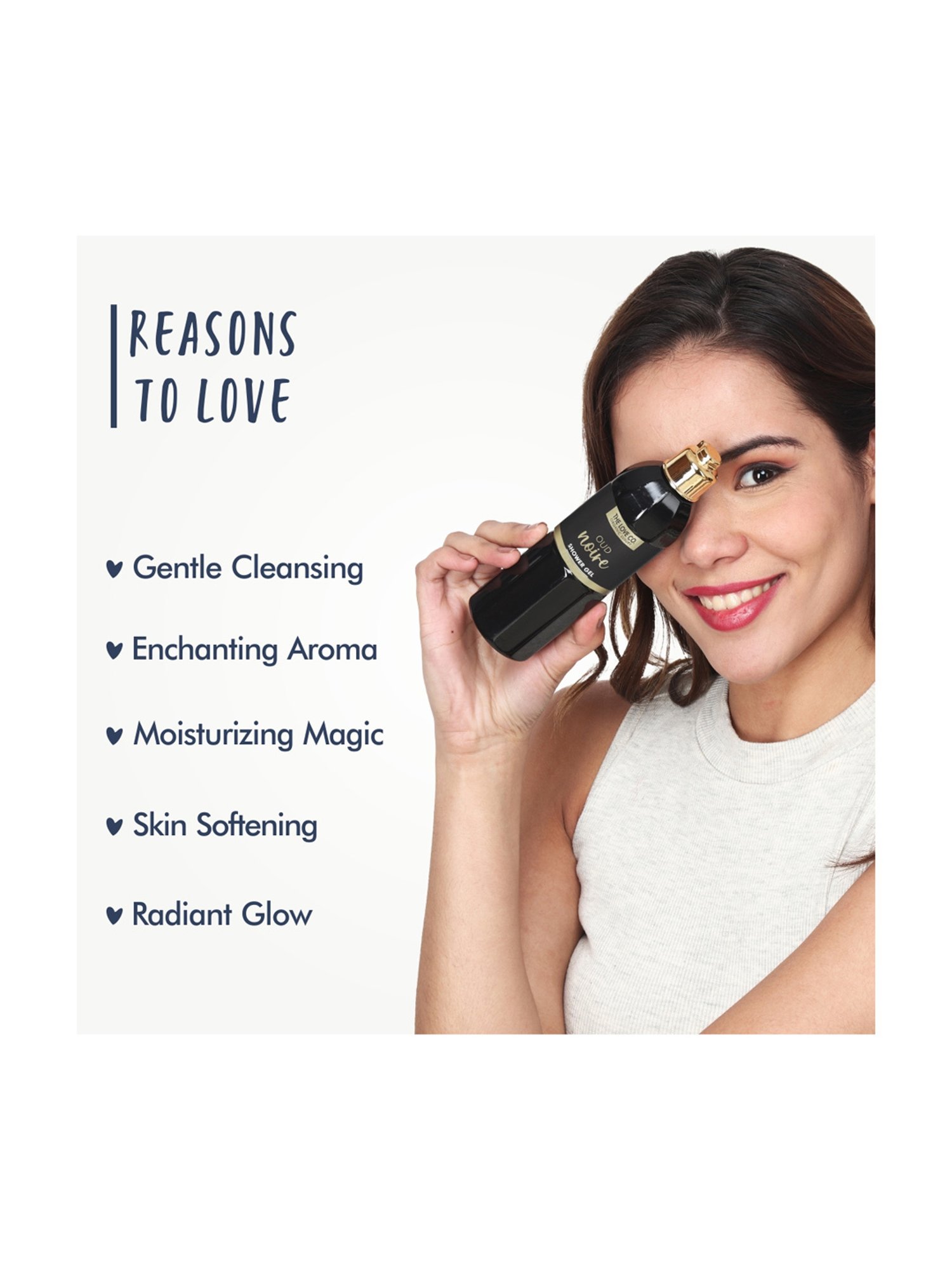 The Love Co. Oud Noir Body Wash - 250 ml