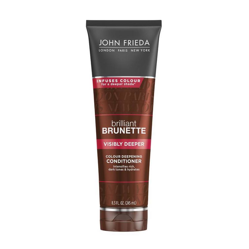 John Frieda Brilliant Brunette Visibly Deeper Conditioner - 8.3 fl oz