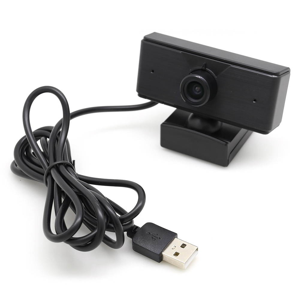 Full High-definition 1080P Manual Focus Webcam 2.0 Mega Video Recording Camera USB 2.0 Free Driver for Laptop Build in Noise Reduction Microphone