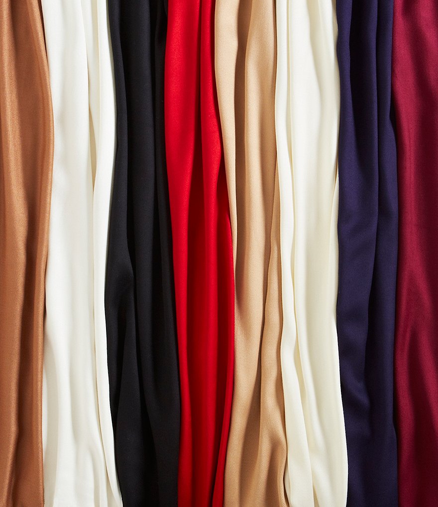 Cejon Metallic Crocheted Fringe Metallic Evening Wrap