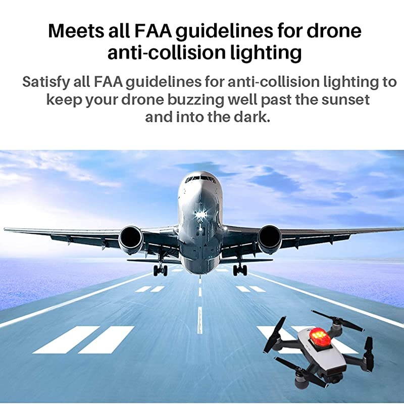 DR01 Drone Light Flash LED Light 3 Model RGB Drone Location Indicator Light for DJI Night Flight Searching Lighting Drone Accessories AntiCollision Slow FlashStrobe