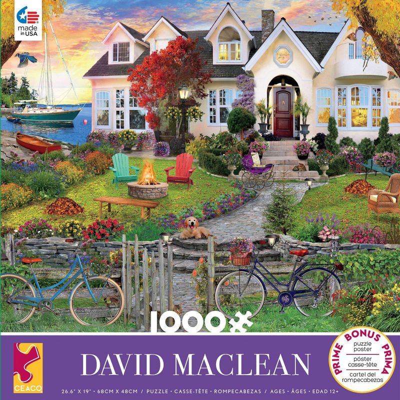 Ceaco Maclean: Costside Home Jigsaw Puzzle - 1000pc