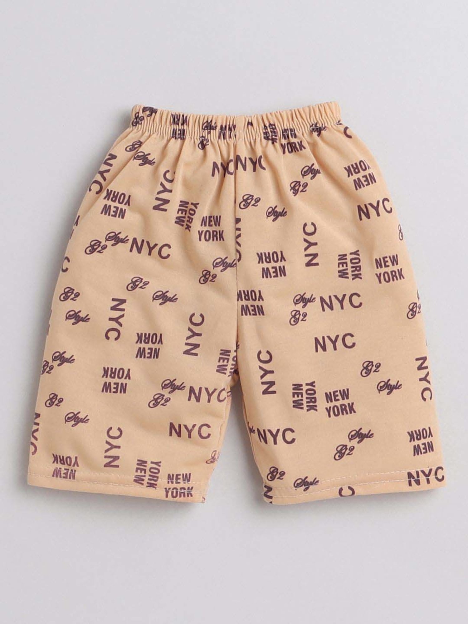 Fourfolds Unisex Fawn Printed Clothing Set