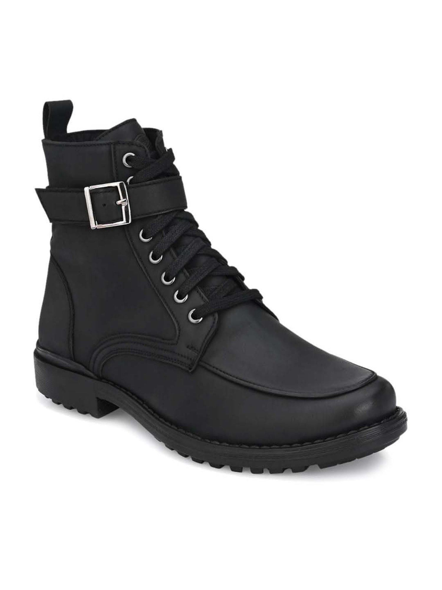 Delize Men's Black Derby Boots