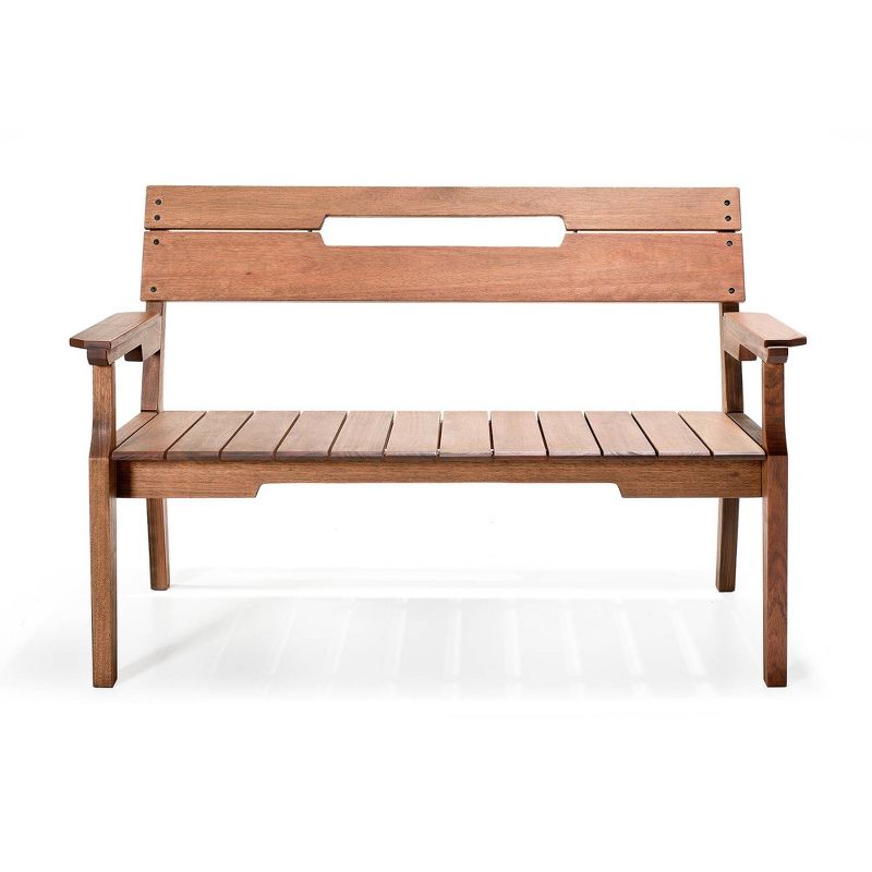 4pc Otero Eucalyptus Wood Outdoor Seating Set - Alaterre Furniture
