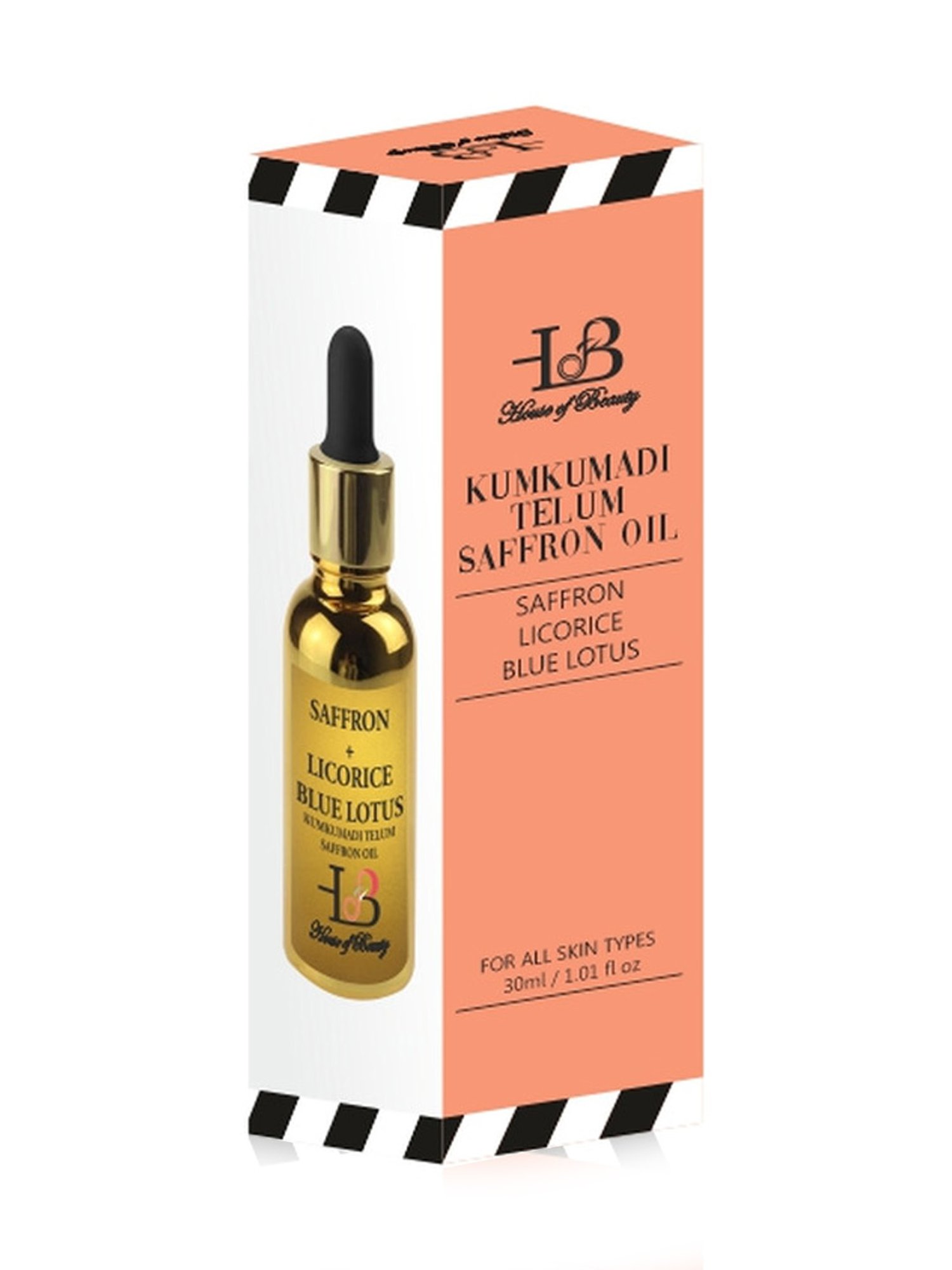 HofB- House of Beauty Kumkumadi Telum Saffron Oil - 92 gm