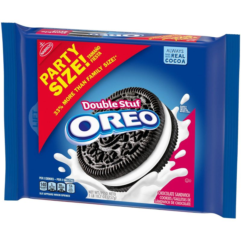 Oreo Double Stuf Chocolate Sandwich Cookies - 26.7oz