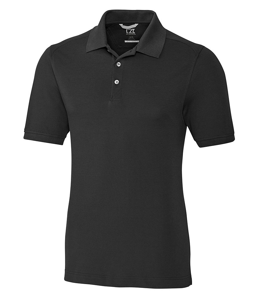Cutter & Buck Big & Tall Advantage Tri-Blend Pique Performance Stretch Short-Sleeve Polo Shirt
