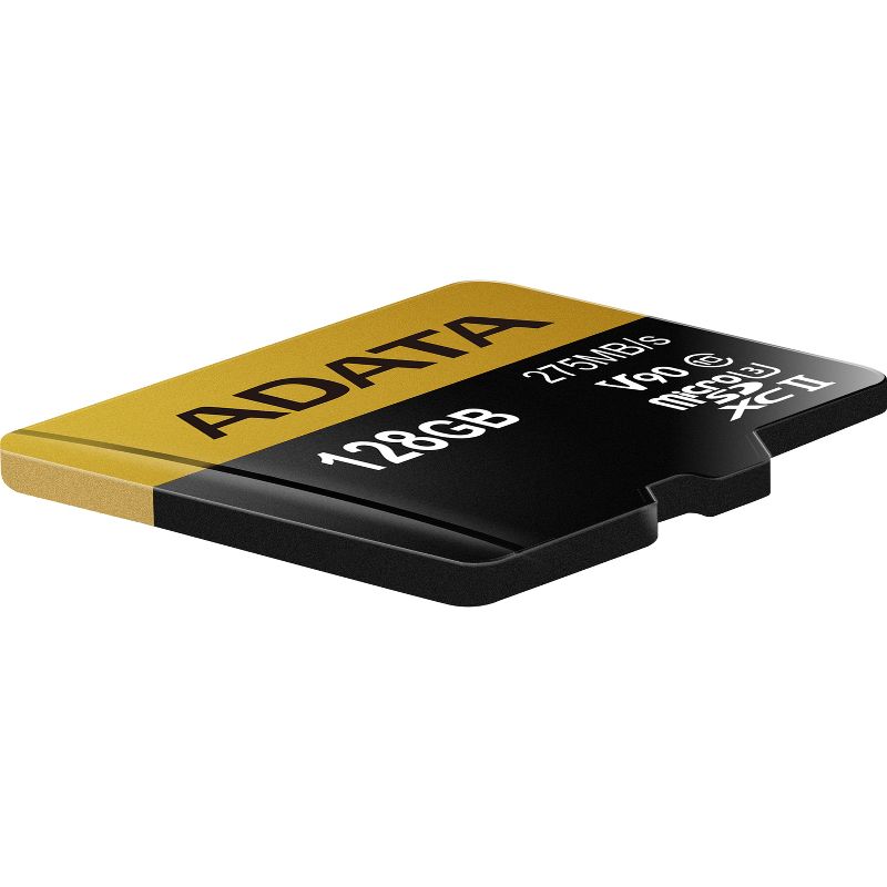 Adata Premier ONE 128 GB Class 10/UHS-II (U3) microSDXC - 275 MB/s Read - 155 MB/s Write