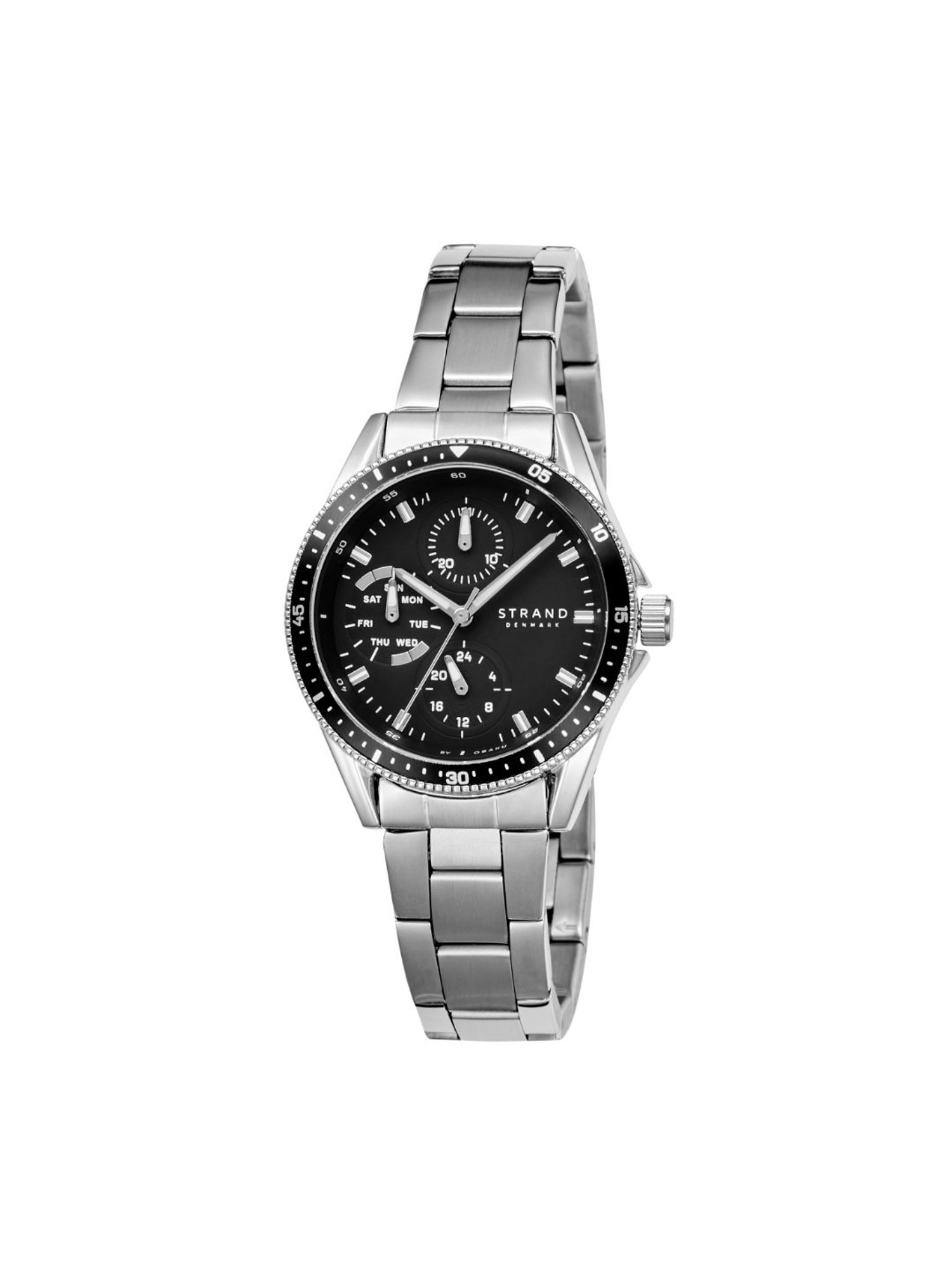 STRAND by Obaku S745LMCBSC Bay Ore Multifunction Watch for Women