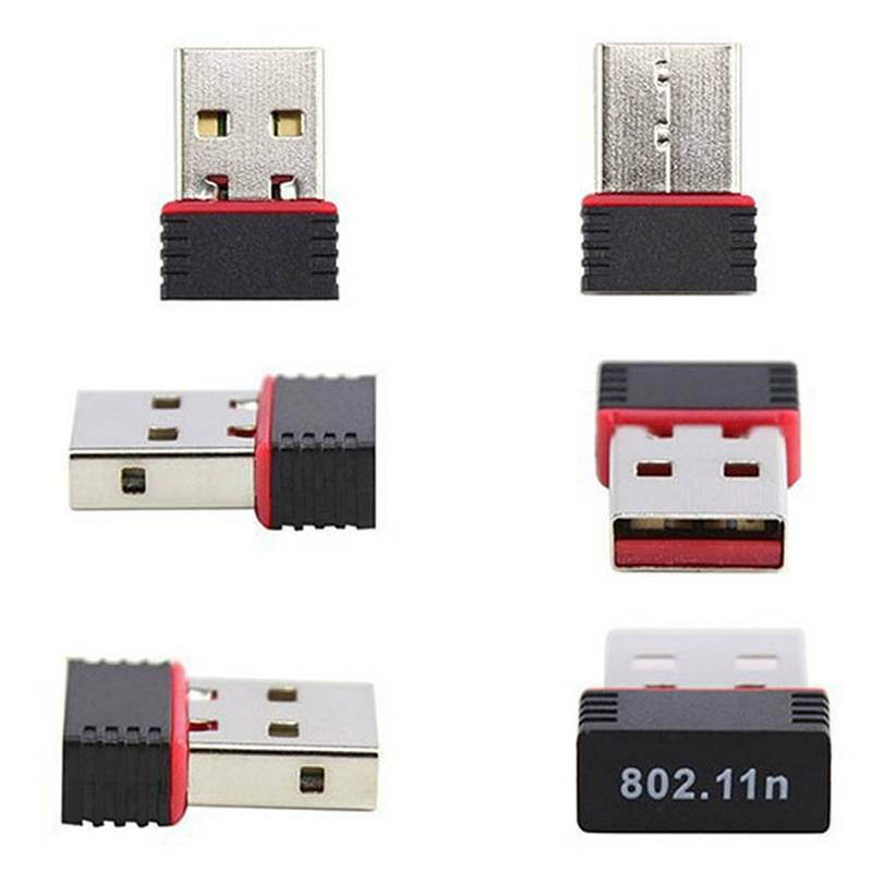 150Mbps USB WiFi Adapter, 2.4GHz WiFi Dongle, WiFi USB, USB 2.0 Wireless Adapter for Desktop/Laptop, Compatible with Windows XP/7/8/8.1/10,Vista,Mac