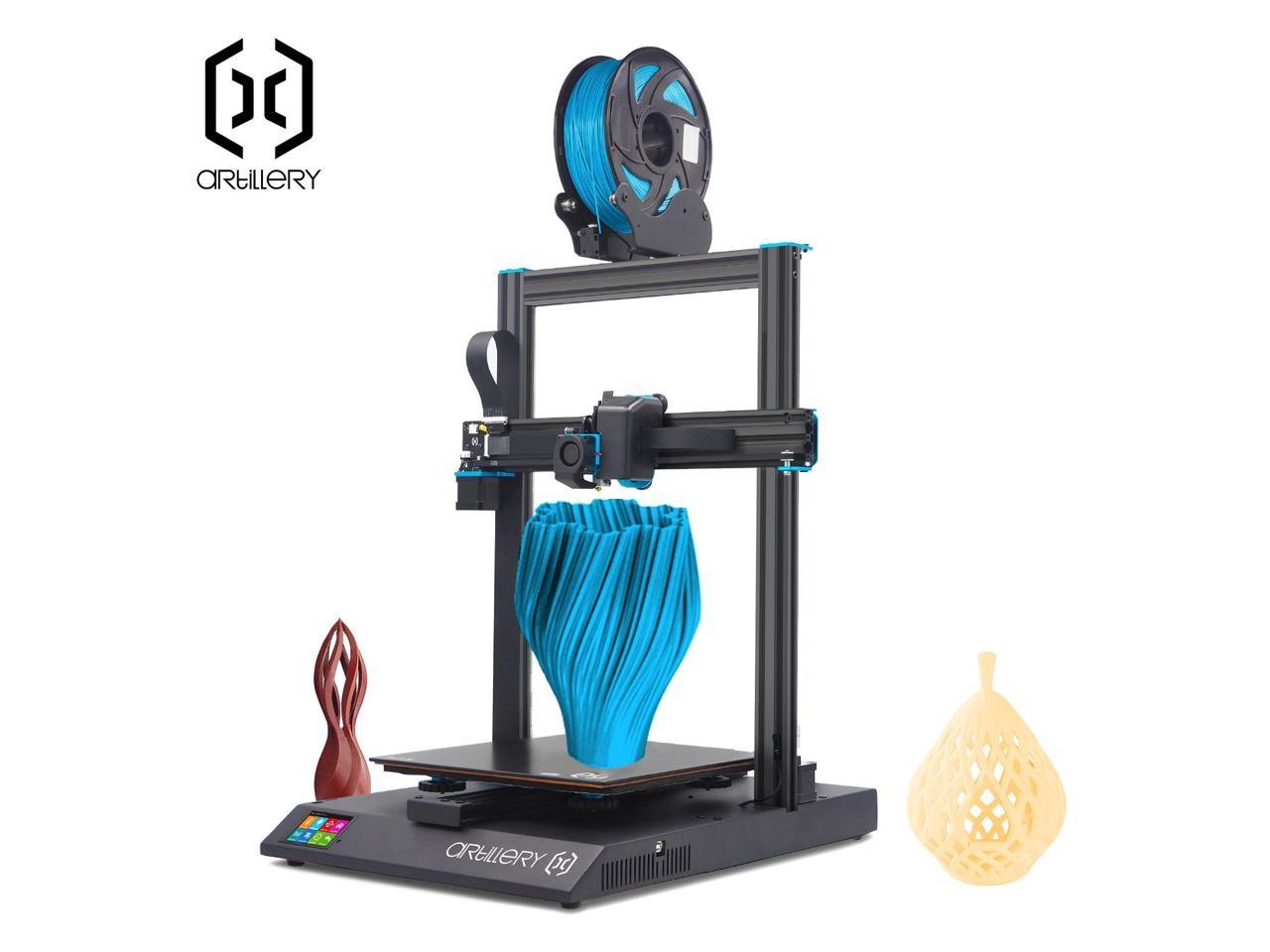 2020 New X5SA Pro 3D Printer High Precision Large Build Size Double Axis External Guide Rail and Titan Extruder, TRONXY 3D Printer