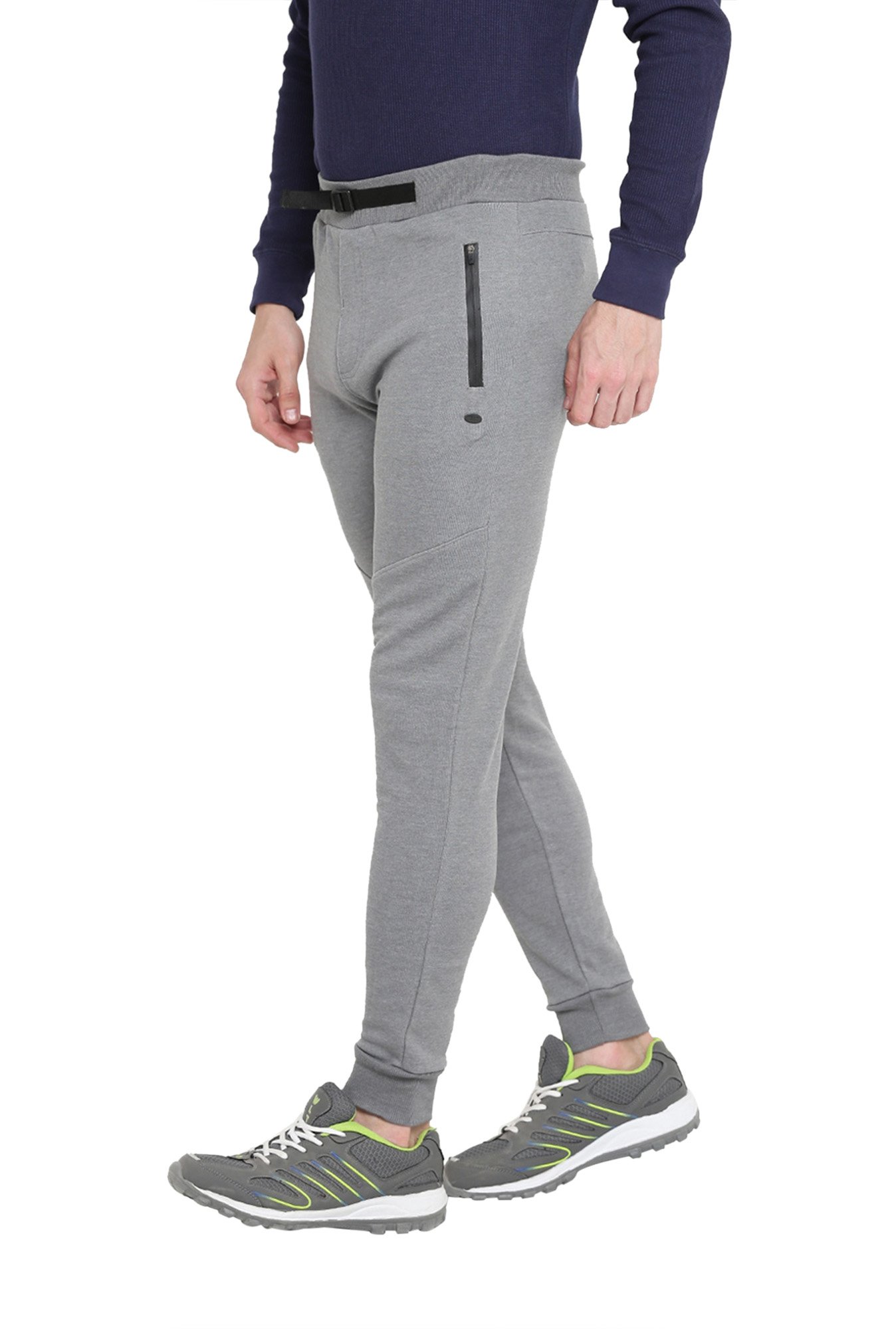 Proline Grey Mid Rise Joggers