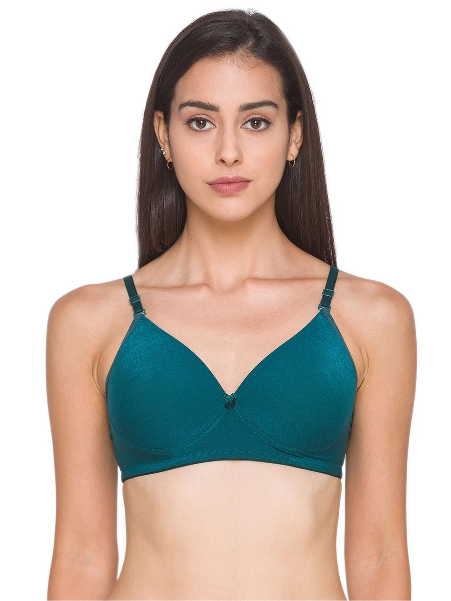 Candyskin Sea Green Non Wired Padded Everyday Bra