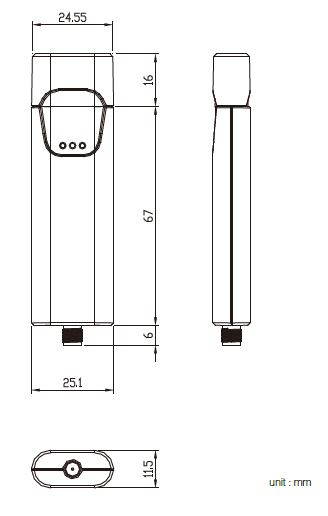 SystemBase - USB to LoRa Wireless Converter, USB 2.0 high speed, Industrial Grade, low-power and mid-to-long-range wireless (uLory)
