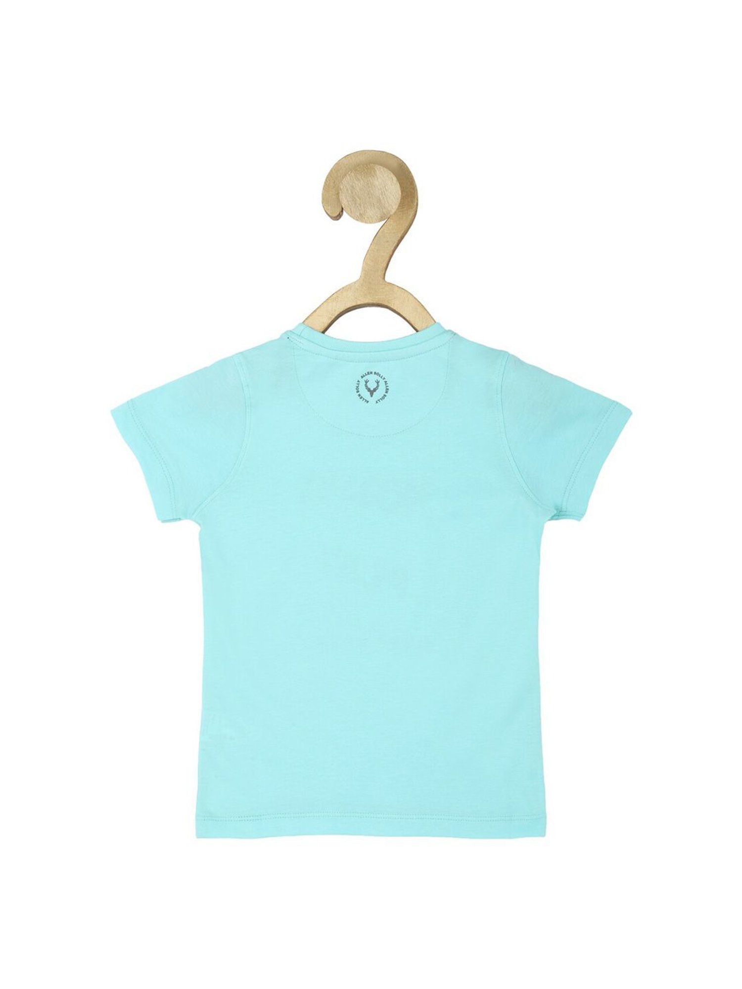 MINIKLUB Boys Blue Printed Full Sleeves T-Shirt