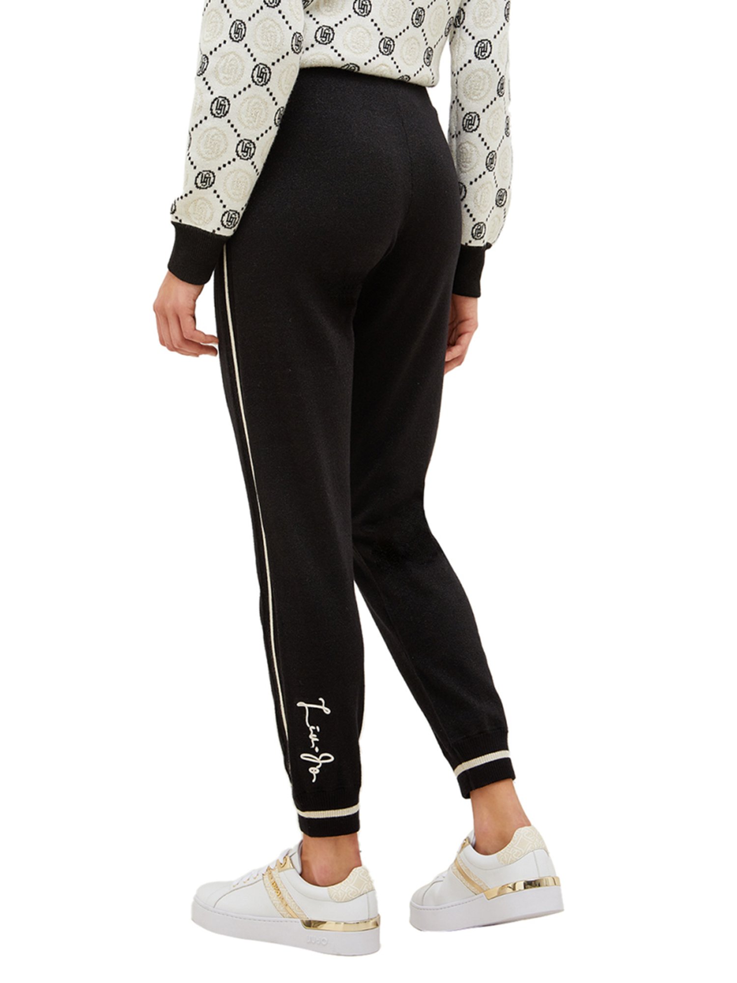 Liu Jo Nero Met Regular Fit Joggers