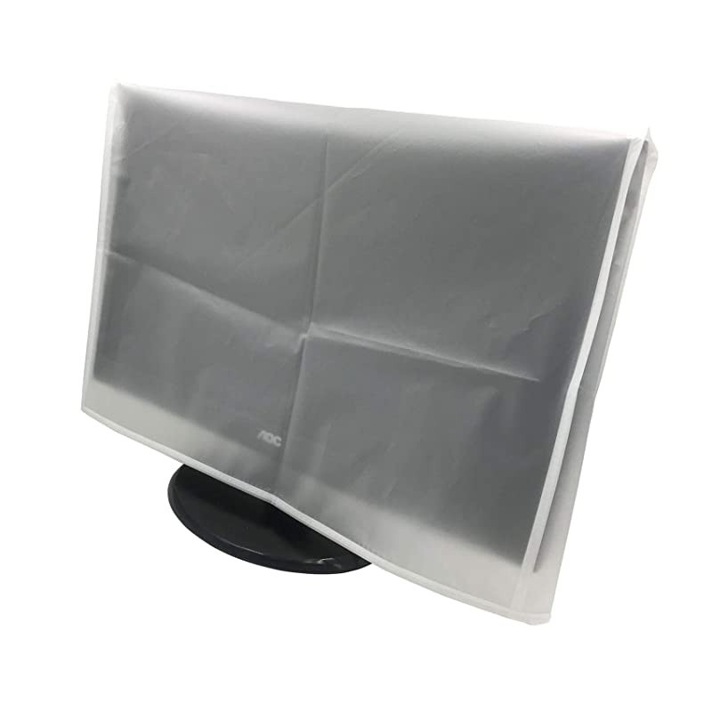 Computer Dust Cover, Monitor +Keyboard+CPU Tower Desktop 3 Pieces Set PC dust Proof Computer Covers Case (19'' Monitor Set)