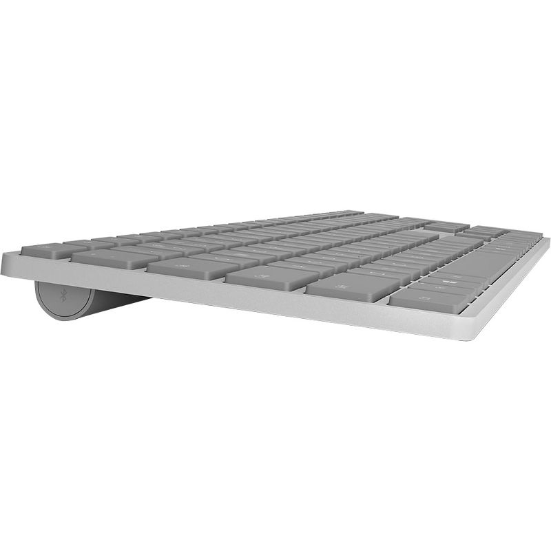 Microsoft Surface Keyboard Gray - Wireless - Bluetooth - Compatible w/ Smartphone - QWERTY Key layout - Sleek & simple design