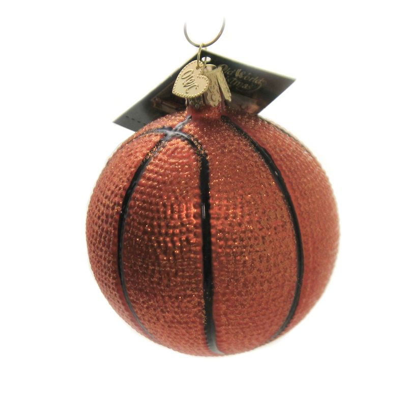 Old World Christmas 3.0" Basketball Ornament Sports Ornament  -  Tree Ornaments