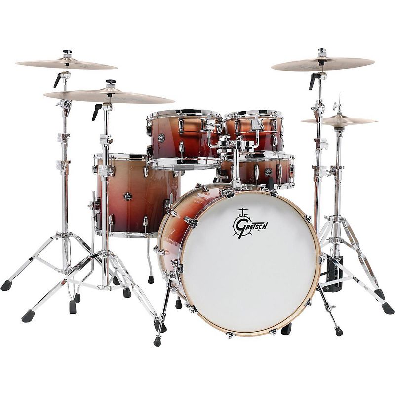 Gretsch Drums Renown Series Maple 5-Piece Shell Pack Natural Walnut Fade
