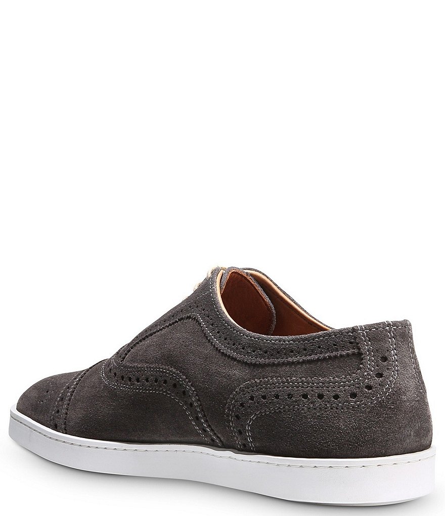 Allen-Edmonds Men's Strand Suede Lace-Up Sneakers