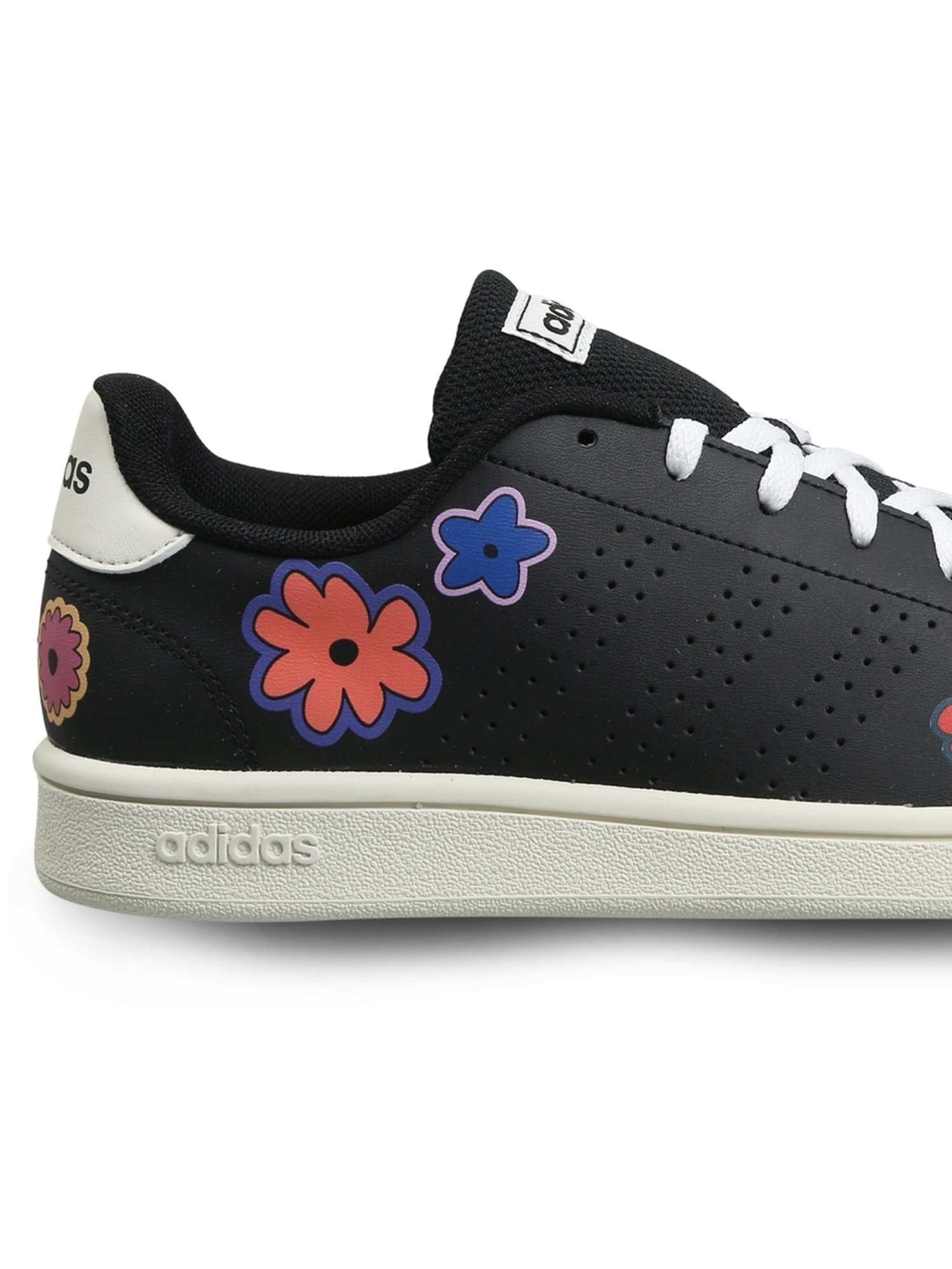 Adidas Women's ADVANTAGE BASE Black Tennis Shoes