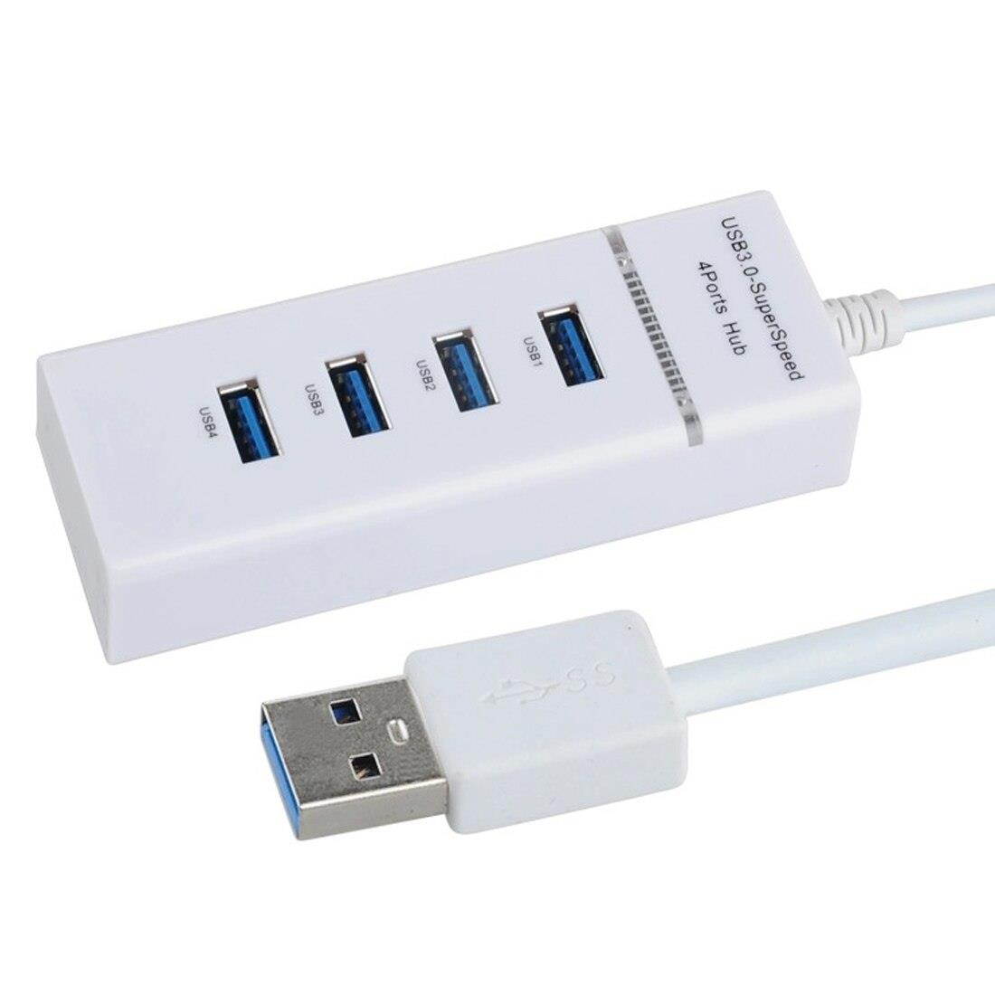 High Speed USB 3.0 HUB Splitter 5Gbps Adapter For PC Computer Laptop Notebook Peripherals Accessories 4 Ports