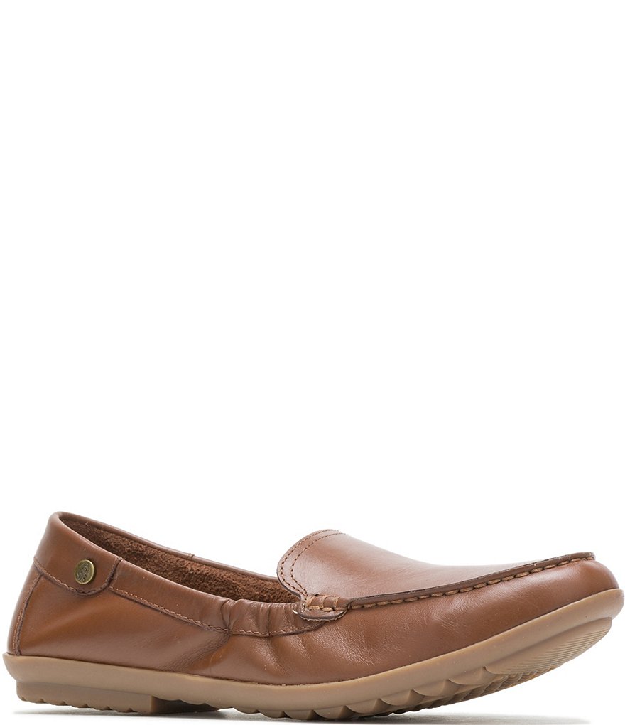 Hush Puppies Aidi Leather Mocc Slip-Ons