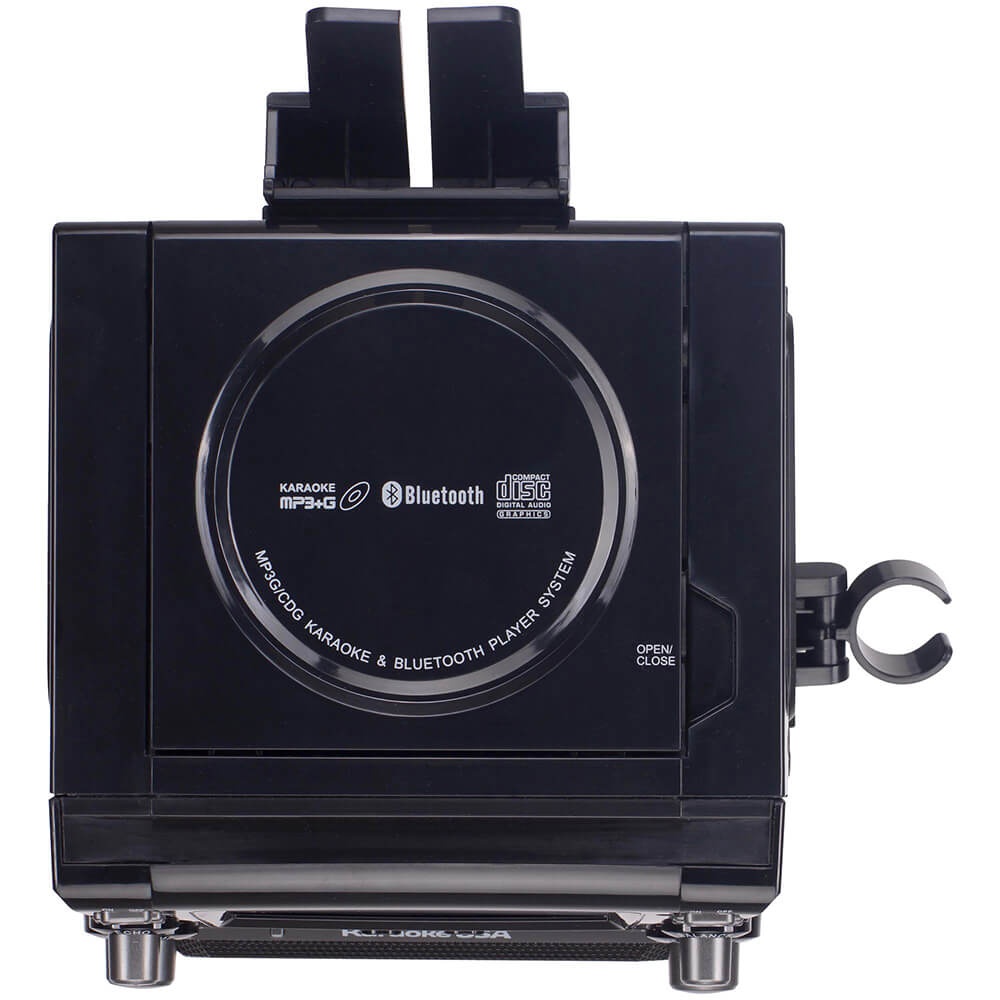 Karaoke USA Portable CD/MP3 Karaoke Player - Bluetooth, Recording Function & Built-In Battery