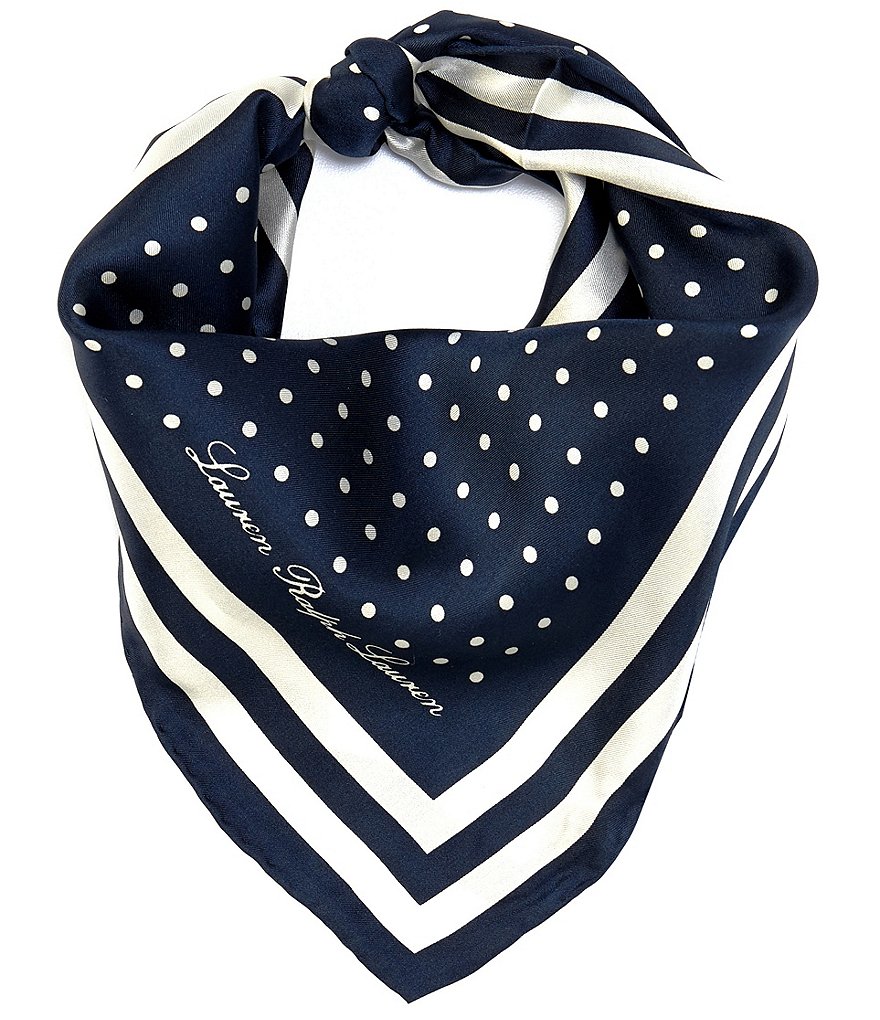 Lauren Ralph Lauren Carolyn Silk Square Scarf