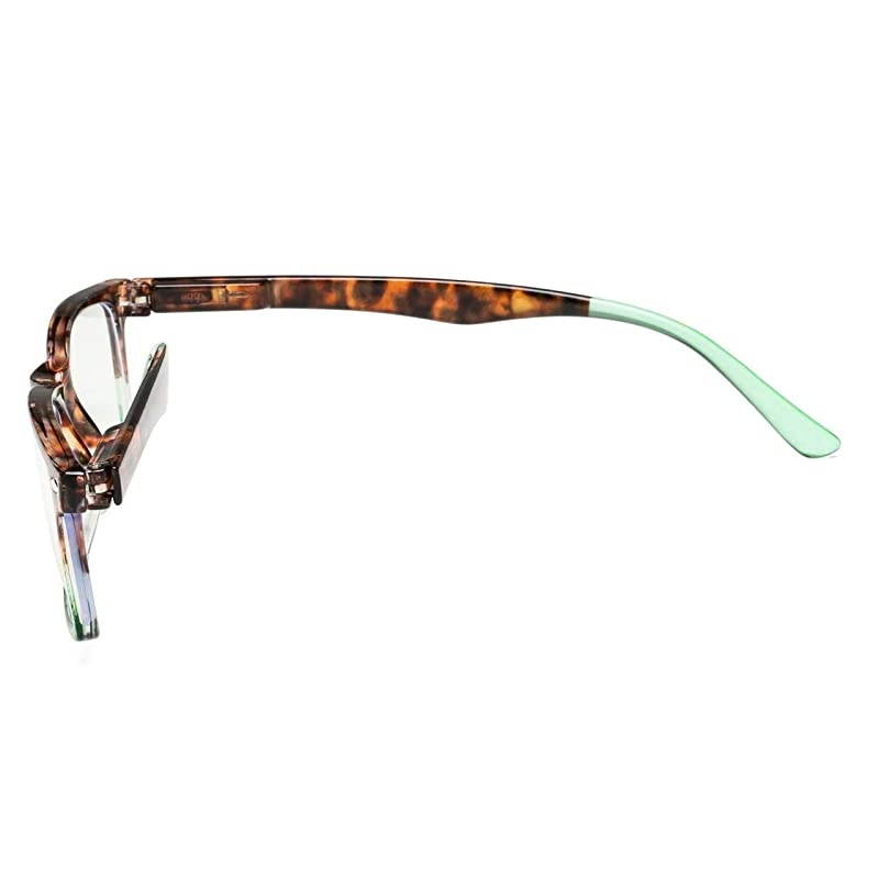 Computer Reading Glasses Blue Light Filter Reader Eyeglasses Blue Glare Blocking Men Women TortoiseGreen