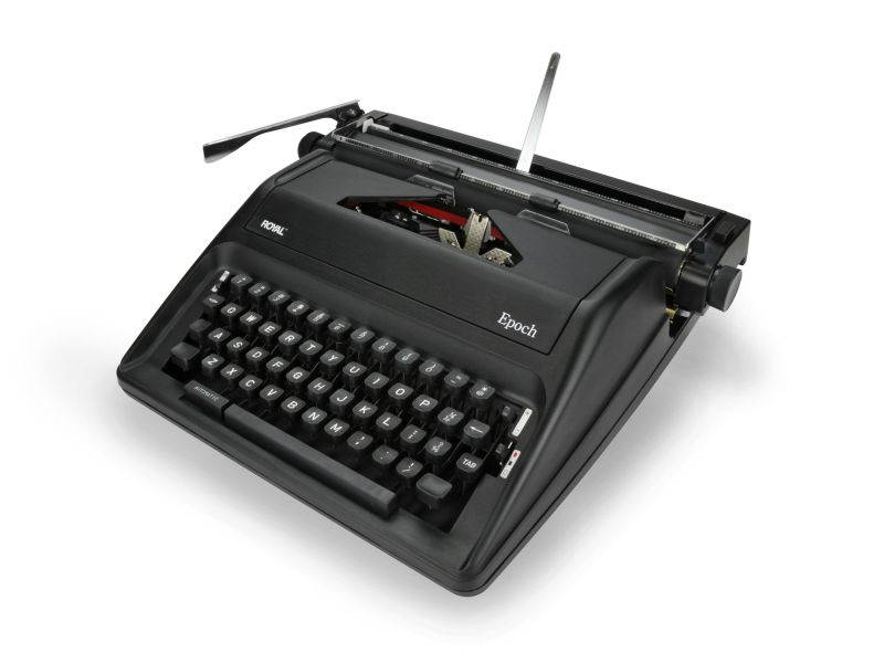 Royal 79100G Epoch Manual Typewriter with Carrying Case