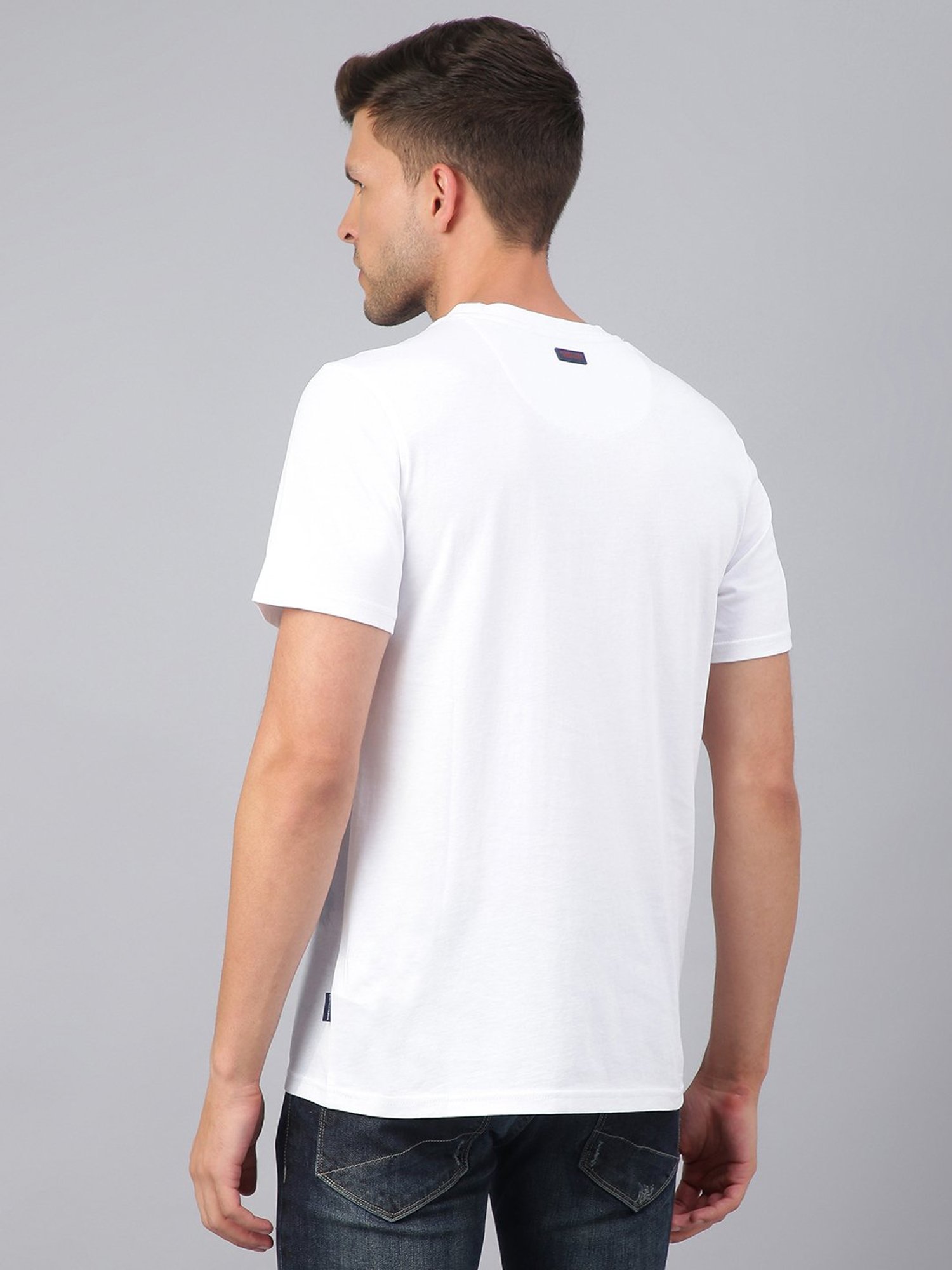 Beverly Hills Polo Club White Crew T-Shirt