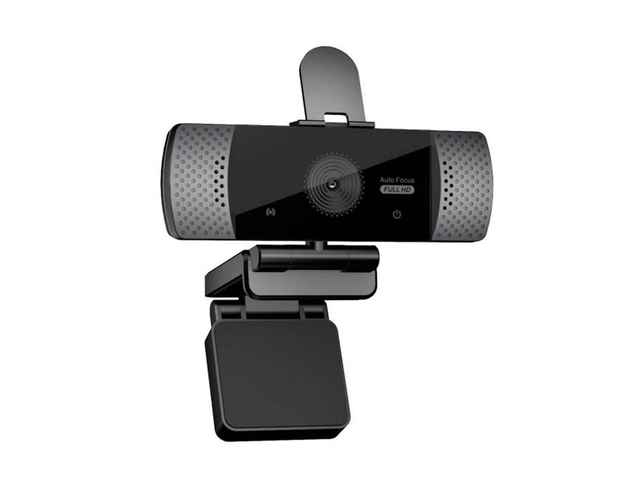 Webcam, 1080P Resolution 200w pixels Live Streaming Camera with Stereo Microphone, Desktop or Laptop USB Webcam for Widescreen Video Calling and Recording