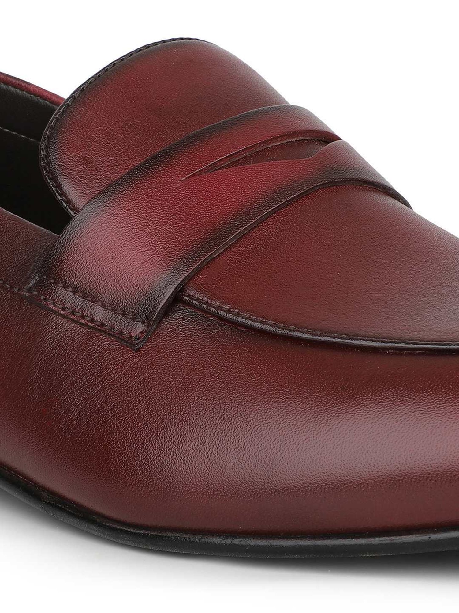 Atesber by Inc.5 Men's Wine Formal Loafers