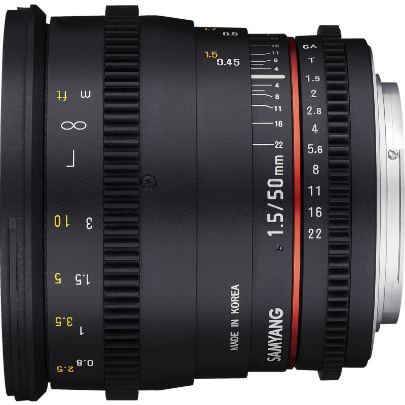 Samyang - 50 mm - f/1.5 - Fixed Focal Length Lens for Canon EF