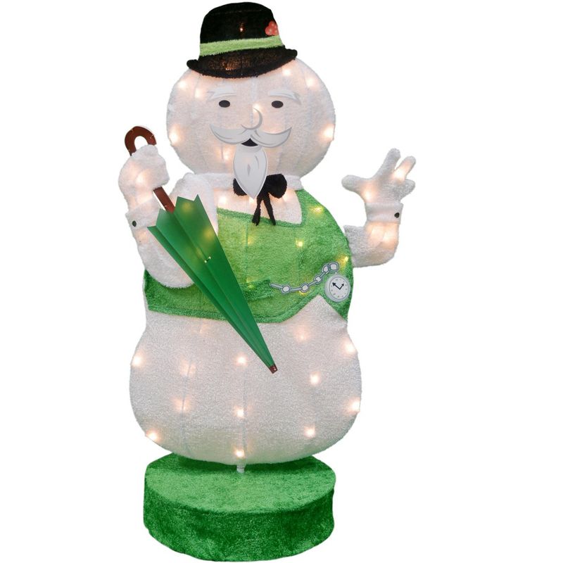 36" Rudolph 2D Led Pre-Lit Rotating Yard Art Sam The Snowman